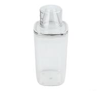 Distributeur de lessive en poudre de 1,3 l - Design peu encombrant (1,3 l) | Pour une visibilité claire comme du cristal, vérification rapide du contenu, plastique, sans danger pour le stockage des