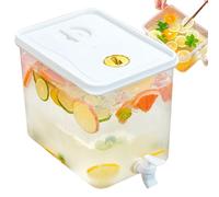 Distributeur de limonade,Distributeurs de boissons glacées,Distributeur d'eau pour réfrigérateur avec robinet et filtre - Conteneurs à jus avec couvercle, bouilloire pour réfrigérateur, bar, fêtes