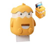 Distributeur de lingettes murales - Boîte de conteneurs de lingettes rechargeables, imperméable et | Pas de conteneur de rangement de serviettes en forme de poussin, idéal