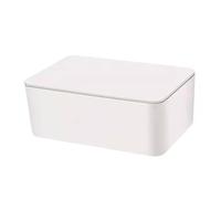 Distributeur de lingettes pour bébé avec couvercle à ouverture facile, récipient de lingettes blanches pour changer les couches et en déplacement, garde les fraîches