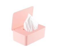Distributeur de lingettes pour bébé | Boîte distributrice de lingettes humides | Conservez les lingettes avec un récipient de stockage de tissu frais | Porte-rouleau de papier sec réutilisable pour