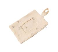 Distributeur de lingettes pour bébé, sac de rangement pour poussettes, sac de rangement double couche, étui de transport pour couches humides