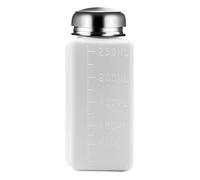 Distributeur de liquide 100-250 ml pour enlever les ongles polis en acier inoxydable, tête de presse, récipient de liquide cosmétique