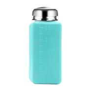 Distributeur de liquide 100-250 ml pour enlever les ongles polis en acier inoxydable, tête de presse, récipient de liquide cosmétique