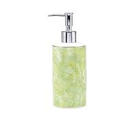 Distributeur de Liquide Cuisine Conteneur 450ML Bouteille Fendue en céramique légère Luxe shampoing for Gel Douche avec Bouteille à Pompe Type Presse Grande capacité Récipient à Savon