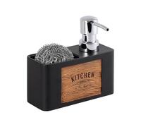 Distributeur de liquide vaisselle, flacon à pompe rechargeable, distributeur de savon pour les mains, pour l'évier de cuisine, la salle de bain, le plan de travail, la ferme, la maison, la chambre et