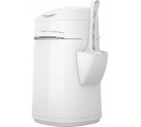 distributeur de litière pour chats 43,3 cm acier blanc 4 pièces