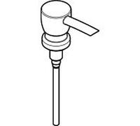 Distributeur de lotion à pompe Hansgrohe chromé 98515000
