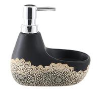 Distributeur de lotion Distributeur de savon avec pompe Bouteille de savon multi-usages(Black)