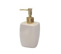 Distributeur de lotion Distributeur de savon en céramique, bouteille à pompe, shampoing, fournitures bain portables porcelaine, salle Bouteille de savon multi-usages