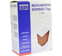 Distributeur de médicaments 7 jours saumon 1 pc