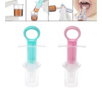 Distributeur De Médicaments En Silicone Anti-Étouffement Pour Bébé, Type Sucette, Seringue Avec Conteneur, 1 Pièce