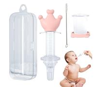 Distributeur de médicaments pour sucettes, distributeur de médicaments pour bébés, seringue d'alimentation orale de dessin animé - Sucette médicinale pour nouveau-nés, ustensiles de