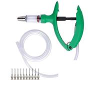 Distributeur De Médicaments Vétérinaires Seringue Automatique Pour Volaille 2ml/5ml Avec Aiguille Injecteur Continu Réglable Pour Animaux Injection De Vaccin Porc Vétérinaire(5ml)