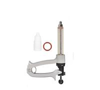Distributeur De Médicaments Vétérinaires Seringue Continue De 25ml/50ml Avec Aiguille Injecteur Vaccin Vétérinaire Semi-automatique Pour Poulet Vache Mouton Cheval(25ml,Needle-NO.14x25)