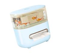 Distributeur de mouchoirs élégant pour Aquarium, modèle 2 en 1, doté d ' Un Trou de Drainage pour Une Utilisation de libération de Maintenance, idéal comme décoration de Salon et de Bureau