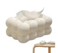 Distributeur De Mouchoirs pour Le Visage - Boîte À Serviettes Contemporaine, Étui De Support, Organisateur De Papier Minimaliste | Le Conteneur Élégant Offre Un Accès Facile Et Un Aspect Propr