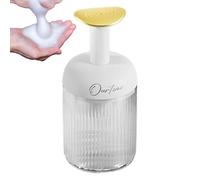 Distributeur de mousse de savon - Distributeur de savon transparent - Bouteille en mousse décorative rechargeable, pompe à mousse de salle de bain pour savon liquide, shampoing, nettoyant pour le