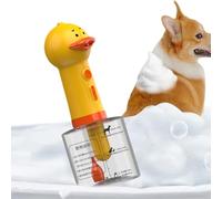 Distributeur de mousse électrique pour chien : distributeur de shampooing en mousse électrique, dispositif de nettoyage hygiénique pour animaux de compagnie