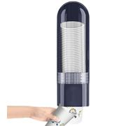 Distributeur de Mural - Support de Bouteilles pour la Maison, Support de Rangement pour Tasses de fête, Mural avec Capuchon Rabattable pour Fournitures d'événements, Organisateur de b