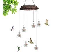 Distributeur de Nectar pour Oiseaux-Mouches | Pendentif Décoratif d'Extérieur,Distributeur de Nectar Suspendu - pour Jardin Balcon Terrasse Fenêtre Attraction des Oiseaux Sauvages