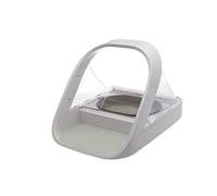 Distributeur de Nourriture à Puce électronique SureFeed avec Couvercle hermétique, Compatible avec Les médaillons d'identification par radiofréquence, Aliments humides et secs, Blanc