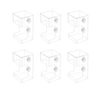 Distributeur de nourriture anti-flottaison pour poissons, cercles avec mangeoires transparentes à couler lentement pour différents types de réservoirs, mangeoires, anneaux anti-flottaison faciles à