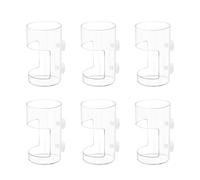 Distributeur de nourriture anti-flottaison pour poissons, cercles avec mangeoires transparentes à couler lentement pour différents types de réservoirs, mangeoires, anneaux anti-flottaison faciles à