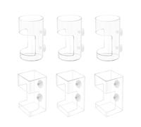 Distributeur de nourriture anti-flottaison pour poissons, cercles avec mangeoires transparentes à couler lentement pour différents types de réservoirs, mangeoires, anneaux anti-flottaison faciles à