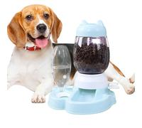 Distributeur de nourriture automatique pour chien - Distributeur d'eau à alimentation lente - Jouets de puzzle pour chiot à grand cap