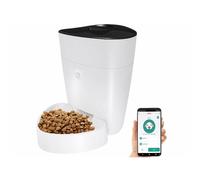 Distributeur de nourriture connecté pour petit chien et chat