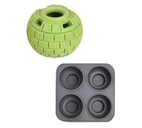 Distributeur de nourriture en silicone souple pour chien - Pour une alimentation lente et une meilleure digestion - Santé du chien - Traité les dents - Jouet pour animaux de compagnie
