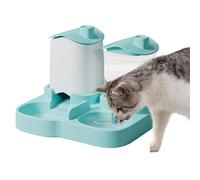 Distributeur de Nourriture et d'eau spacieux pour Chat | Bol étanche en ABS+PP | Nourriture et Distributeur d'eau pour Chat, pour Animal de Compagnie, Chiot, Chien, Lapin, Nourriture pour