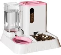 Distributeur De Nourriture Intelligente Pour Chats | Distributeur Automatique - Aliment Avec Caméra Intégrée | Conteneur Transparent 2 En 1 Pour Eau Et Croquettes | Pour L'Alimentation