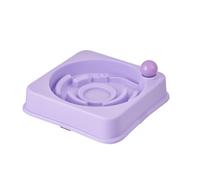 Distributeur De Nourriture Lent Pour Chiens - Plat d'Alimentation Interactif Anti-Glouton pour Animal de Compagnie | Plat à Manger Lent pour Chiot et Chat - Pour Fournitures pour Animaux Domestique Ma