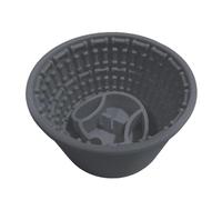 Distributeur de Nourriture pour Animaux, Seau à Alimentation Lente - Jouets d'enrichissement for Chiens | Fournitures for Animaux, Gamelle Saine, interactifs for l'enrichissement Mental des(Gray)