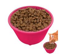 Distributeur de Nourriture pour Animaux, Seau à Alimentation Lente - Jouets d'enrichissement for Chiens | Fournitures for Animaux, Gamelle Saine, interactifs for l'enrichissement Mental des(Red)