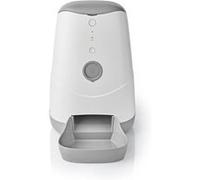 Nedis Distributeur de nourriture pour animaux SmartLife WIFIPET10CWT – Wi‑Fi 3,7L Gris/Blanc