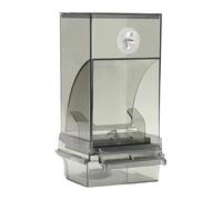 Distributeur de nourriture pour cage - Mangeoire automatique transparente | Accessoire de cage à oiseaux pour volière, pinçon, moine, perruche, maison, jardin, cour, parc, balcon, ferme