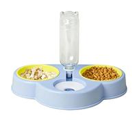 Distributeur de nourriture pour chat - Mangeoire surélevée amovible - Grande capacité - Accessoire d'alimentation élégant - Outil facile à nettoyer - Fournitures portables pour chiens de petite et