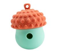 Distributeur de nourriture pour chien - Boule de bonbons interactive, jouet puzzle à mâcher de gland | Jouets grinçants de dents pour chiots, aide à l'entraînement pour chiens intelligents