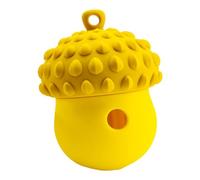 Distributeur de nourriture pour chien jouet libération de collation en forme de gland balle canine chiot puzzle interactif soulagement de l'ennui enrichissement à mâcher stimulation entraînement