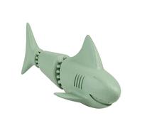 Distributeur de nourriture pour chien requin en caoutchouc Duvoplus Eco Vert 18x7,6x7,5 cm