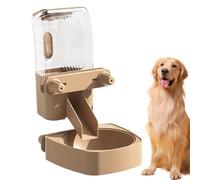 Distributeur de nourriture pour chien suspendu, distributeur d'eau et de nourriture, distributeur automatique d'eau et de nourriture, 12,2 x 12,2 x 7,09 pouces