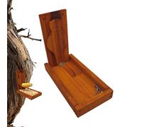 Distributeur de nourriture pour écureuil pour l'extérieur | Distributeur de nourriture de table pour écureuil pique-nique résistant aux intempéries, facile à remplir et à nettoyer, distributeur de