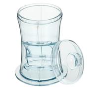 Distributeur de Nourriture pour Hamster Automatique Transparent Bleu | Plastique, Gain de Temps au Quotidien, pour Hamster et Lapin, Pratique Lors D’une Courte Absence