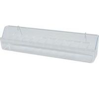 Distributeur de nourriture pour oiseaux en plastique avec grille de séparation XL 29cm Zolux