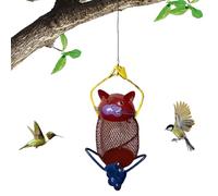 Distributeur de Nourriture pour Oiseaux | Station De Nourriture Anti-Écureuils - Mangeoire À Colibris Robuste De Petite Taille avec Crochet - pour Observation de la Faune au Jardin et à la Cour,