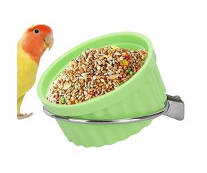 Distributeur de Nourriture pour Perruches Mangeoire à Nourriture pour | Abreuvoir, Distributeur et Accessoires pour Perroquet, Conure, Ara, Inséparable, Canari et Petits Anima