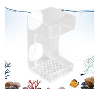 Distributeur de Nourriture pour Poissons | Bac D'alimentation D'Aquarium Avec Ventouse,Conteneur D'alimentation Baignoire Poissons | Pour Tortues Tetra Crevettes Betta Eau Salée Maison